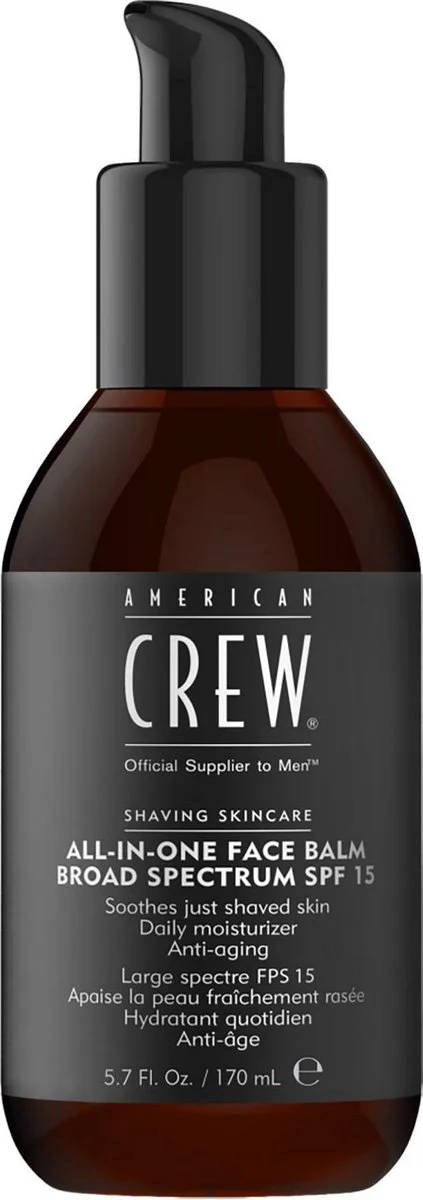 American Crew All-In-One Face Balm SPF15 170ML