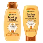 Garnier Loving Blends Honing Goud Shampoo & Conditioner Pakket