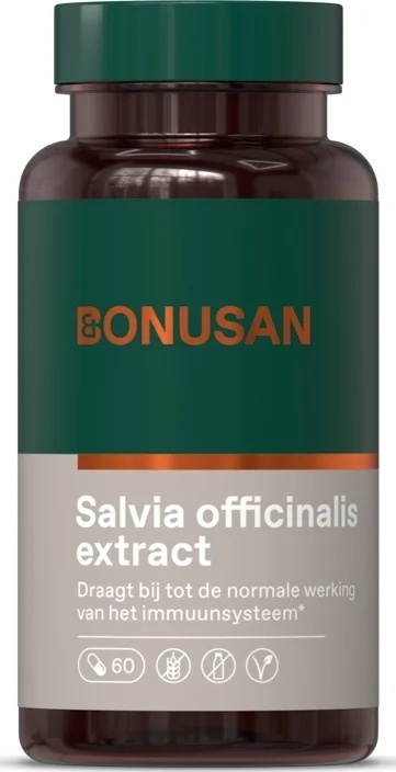 Bonusan Salvia Officinalis extract Capsules 60CP