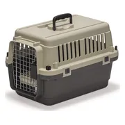 KARLIE Honden transportbox Nomad, grijs/wit (51x33,5x33 cm)