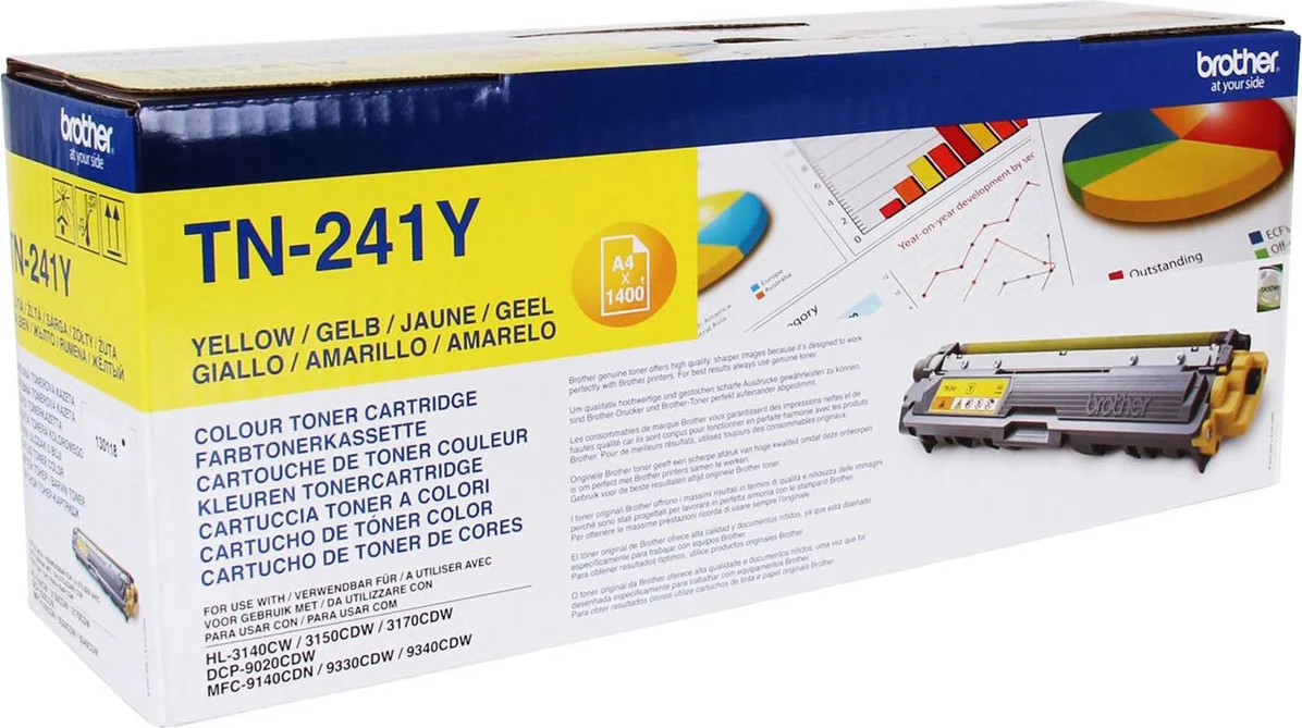 Brother TN-241 Toner Geel