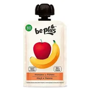 Be Plus Knijpfruit Apple & Banana 100GR