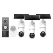 TP-Link Tapo C660 Solar Kit 3-Pack + D235 Smart Battery & Wired Doorbell