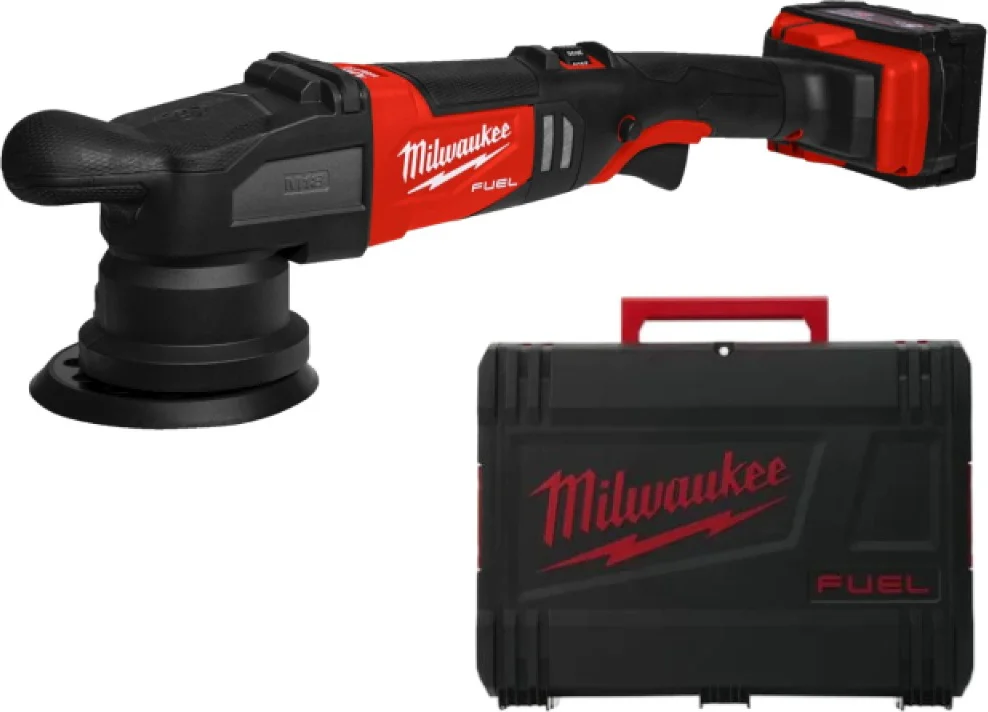 Milwaukee M18 FROP15-0X Accu excentrische polijstmachine 125mm 18V Basic Body in HD-Box - 4933478834