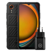 Samsung Galaxy Xcover 7 128GB Zwart 5G Enterprise Edition + Samsung Oplader 25W Zwart