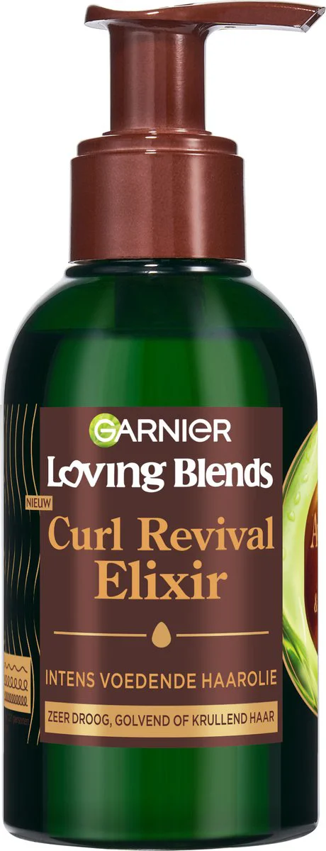 Garnier Loving Blends Haarolie Curl Revival Elixir Avocado Olie & Shea Boter 120 ml