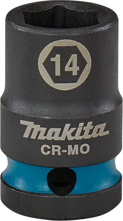 Makita E-16106 Impact Black Krachtdop 1/2" kort | 14 mm