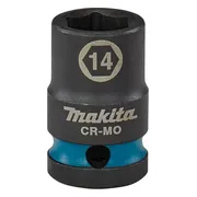 Makita E-16106 Impact Black Krachtdop 1/2" kort | 14 mm