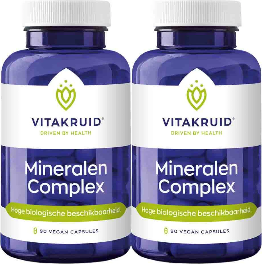 2x Vitakruid Mineralen Complex 90 vegancapsules