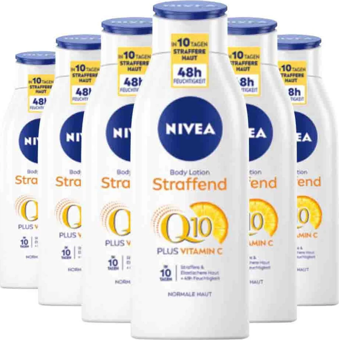 6x NIVEA Bodylotion Q10 Verstevigend 400 ml