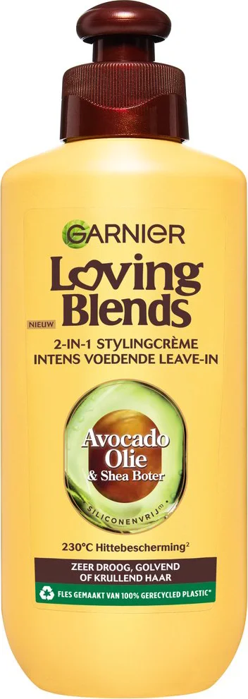 Garnier Loving Blends Avocado Olie en Shea Boter Leave-in Crème 200 ml