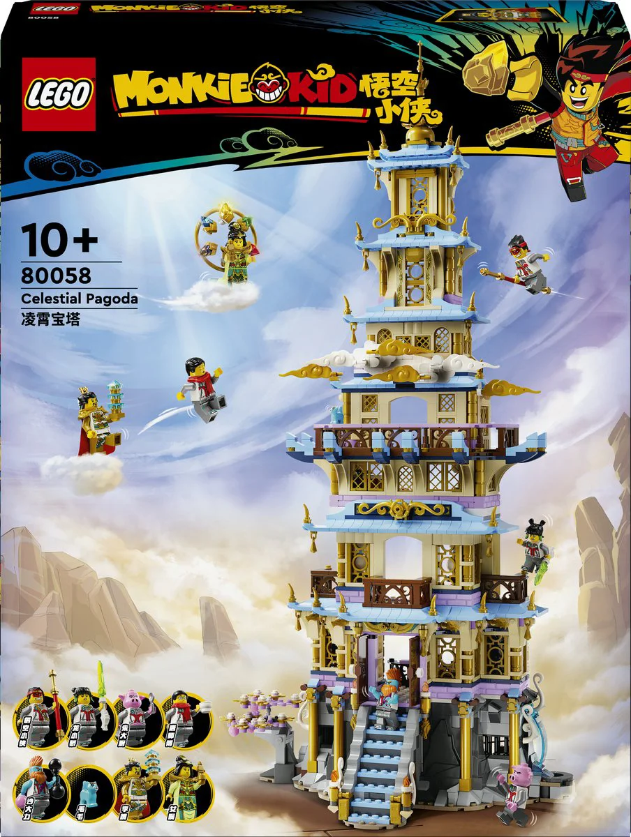 LEGO Monkie Kid Hemelse pagode 80058