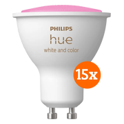 Philips Hue White and Color GU10 15-pack