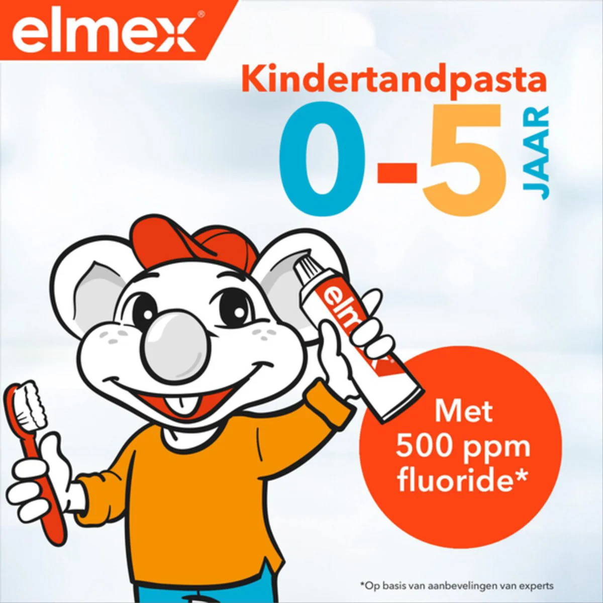 3x Elmex Gel-Tandpasta Peuter (0-5 Jaar) 75 ml