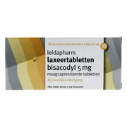 Leidapharm Laxeertabletten Bisacodyl 5mg 30ST