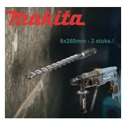 Makita B-55968 B2S: Betonboor 8 x 260 mm SDS-PLUS