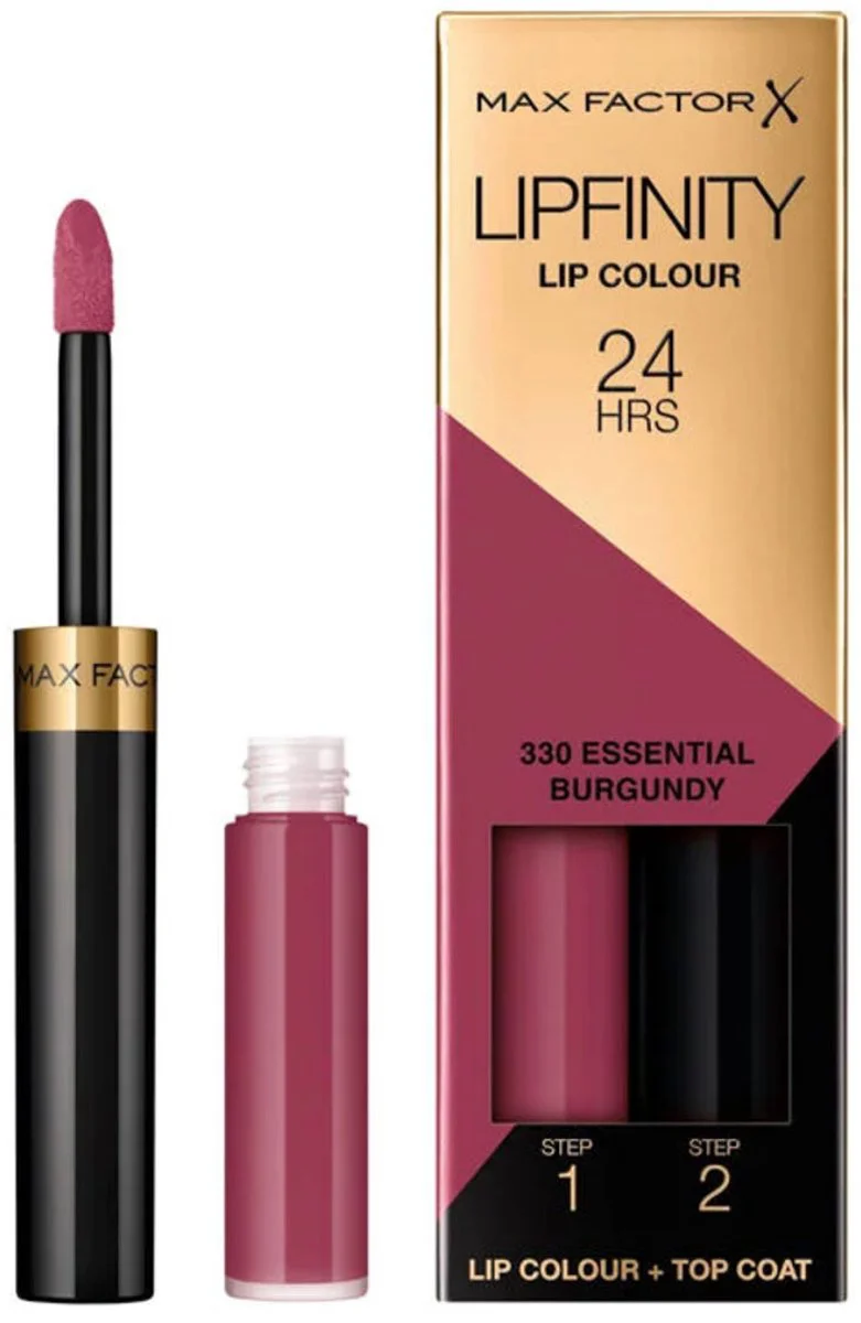 Max Factor Lipfinity Liquid Lipstick 330 Essential Burgundy