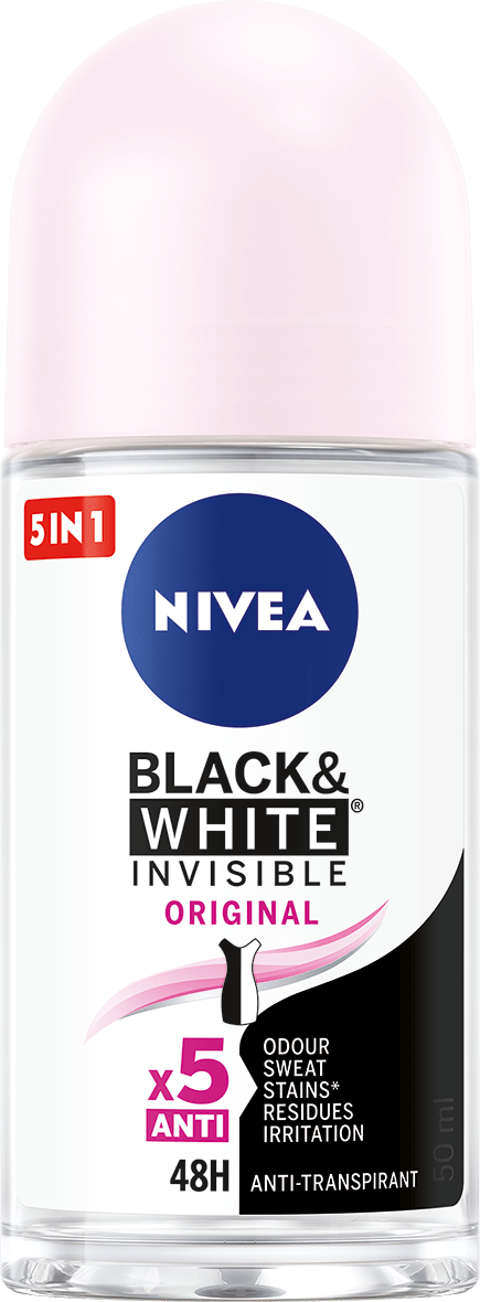 Nivea Black & White Invisible Original Roll-on 50ML