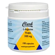 Clark L-Arginine 500mg Capsules 100CP