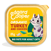 Edgard & Cooper Kattenvoer Adult Pate Biologische Kalkoen 85 gr