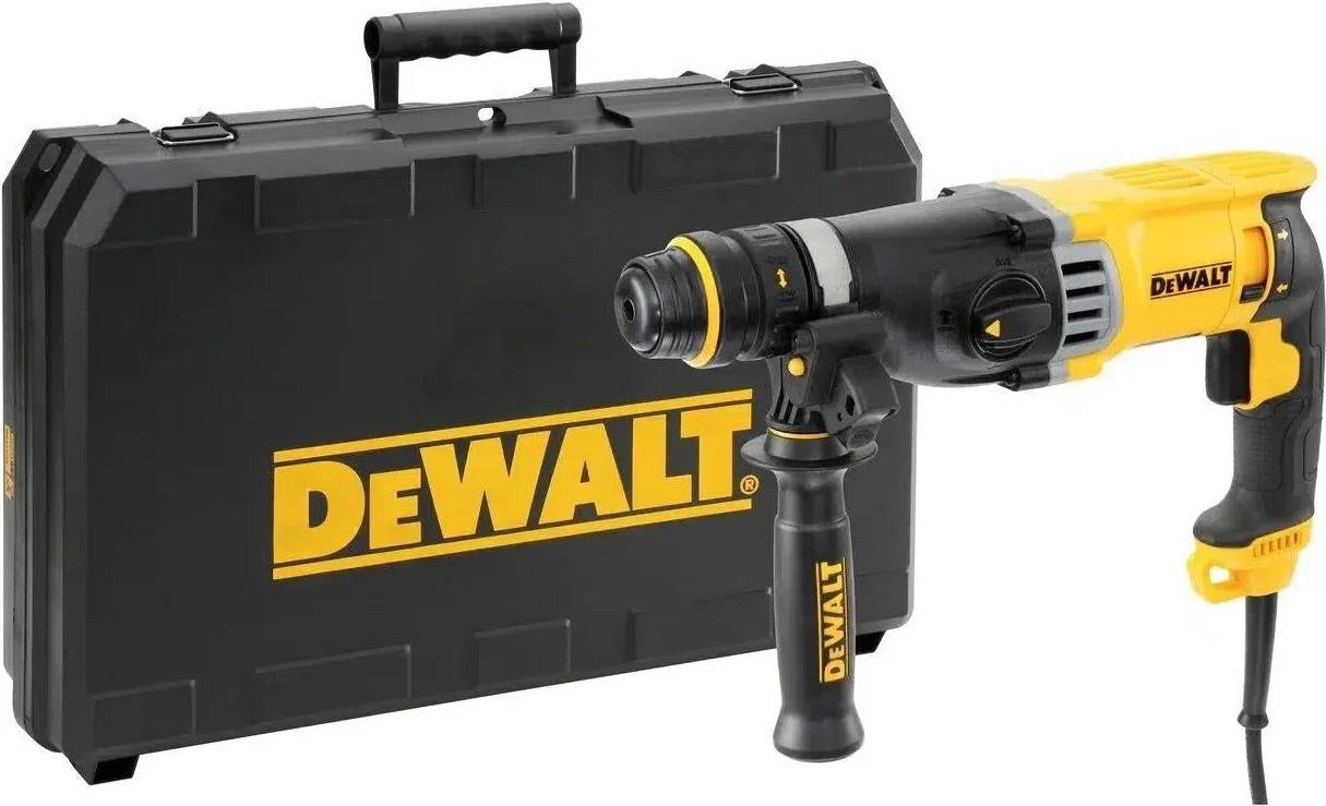 DeWALT D25144K Combihamer SDS-Plus 3,0J + snelwisselboorkop 900W in koffer