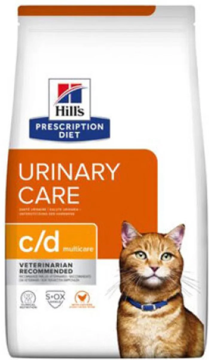 Hill's Prescription Diet c/d Multicare Urinary Care Kattenvoer Droog Kip 3 kg
