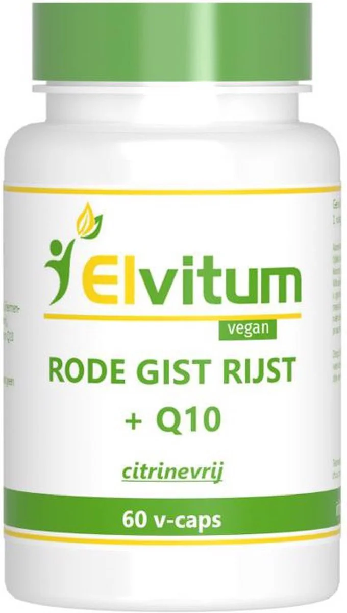 Elvitum Rode Gist Q10 Vegicaps 60CP