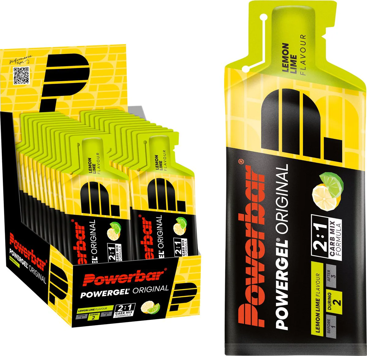 24x PowerBar Powergel Original Lemon-Lime 41 gr