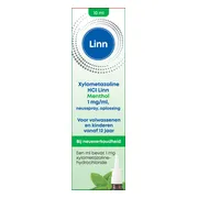 Linn Xylometazoline 1mg/ml Menthol Neusspray 10ML