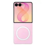 Samsung Galaxy Z Flip 8 Soft Case Back Cover met Magneet Transparant