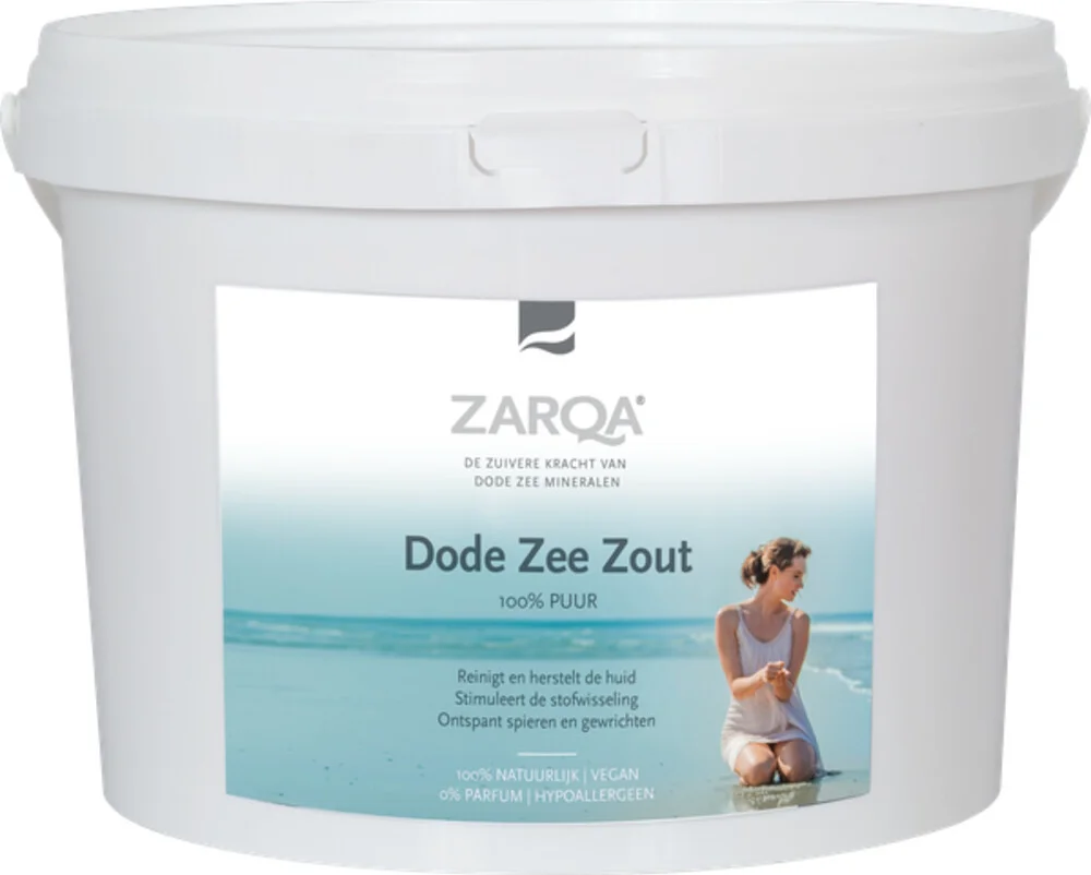 3x Zarqa 100% Dode Zeezout 5 kg