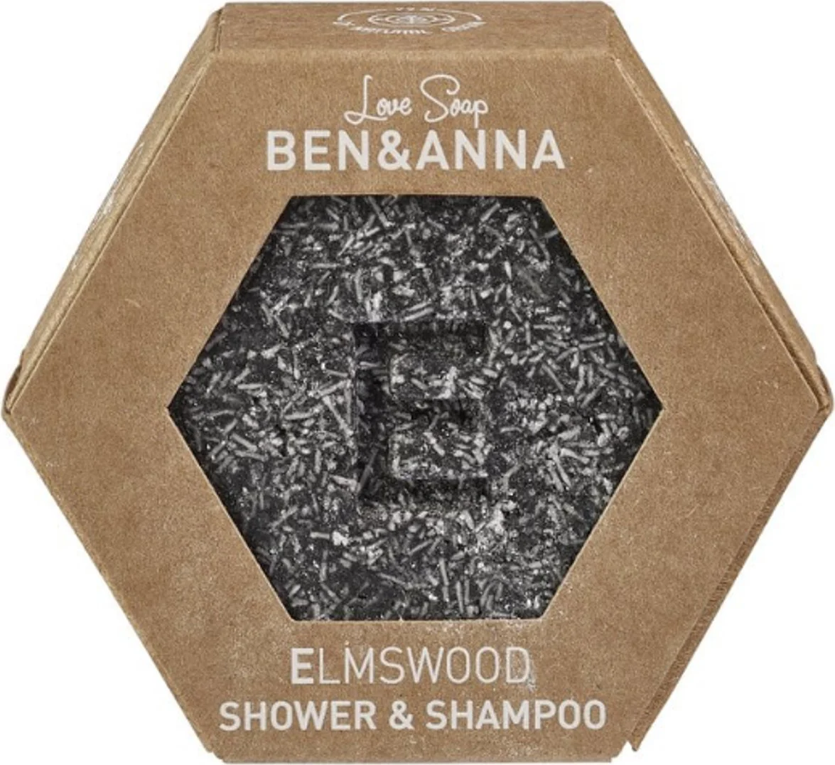 Ben & Anna Elmswood Shower & Shampoo Bar 60GR