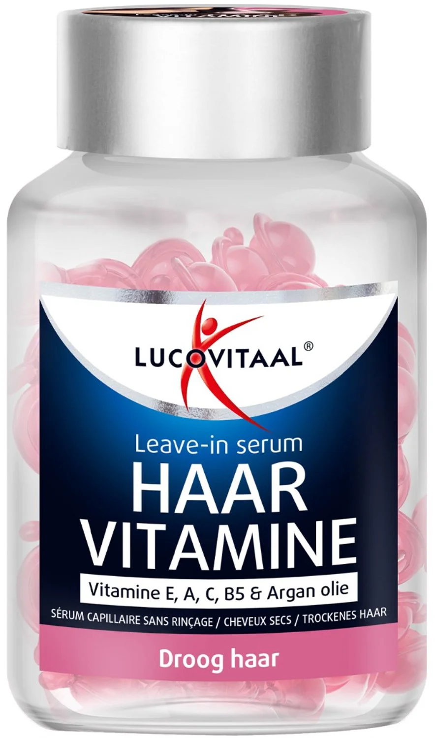 Lucovitaal Haarvitamine Leave-in Serum Droog Haar Capsules 25CP