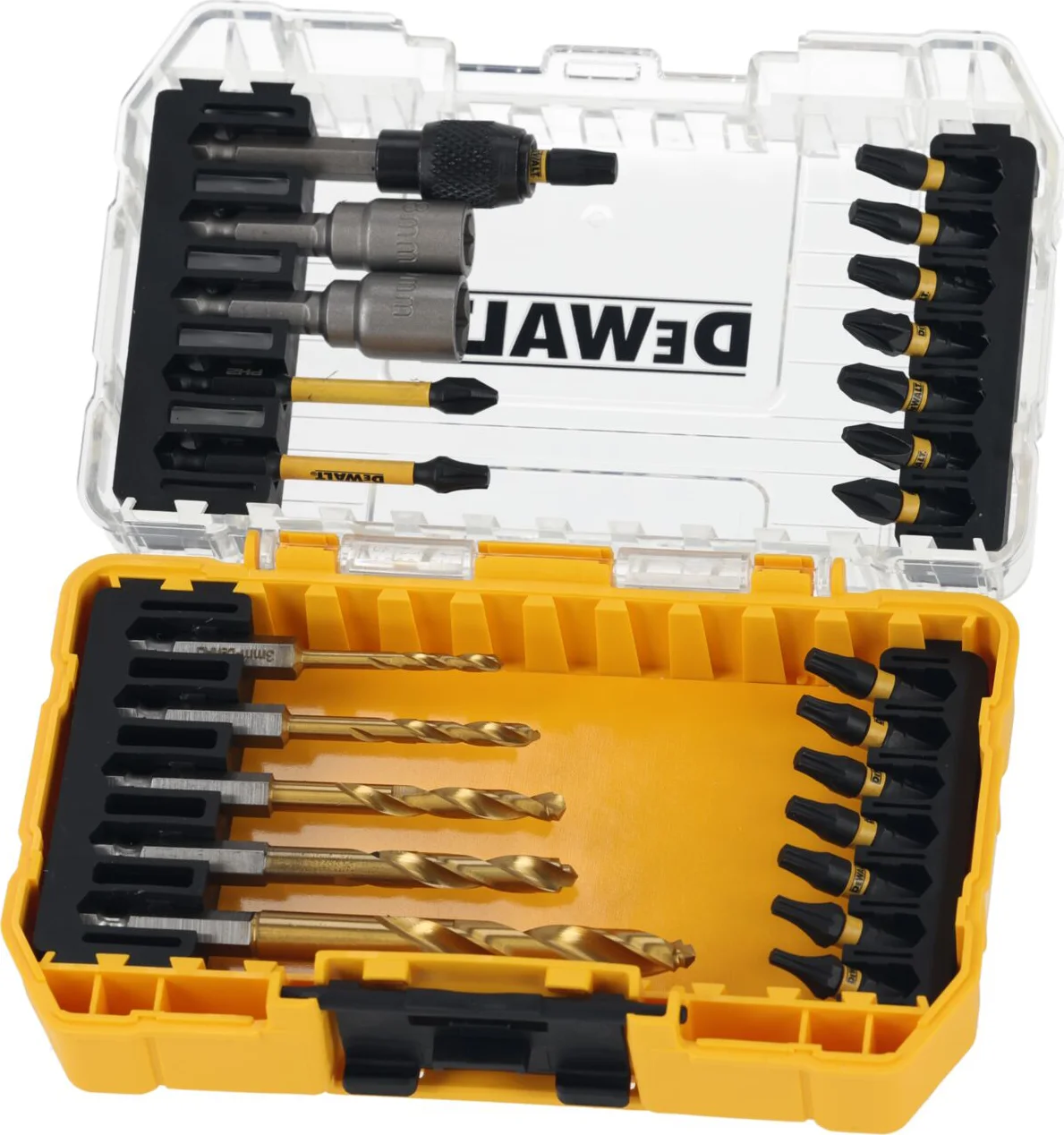 DeWALT DT70735T FLEXTORQ Schroefbit- en borenset 25-delig in TOUGH CASE