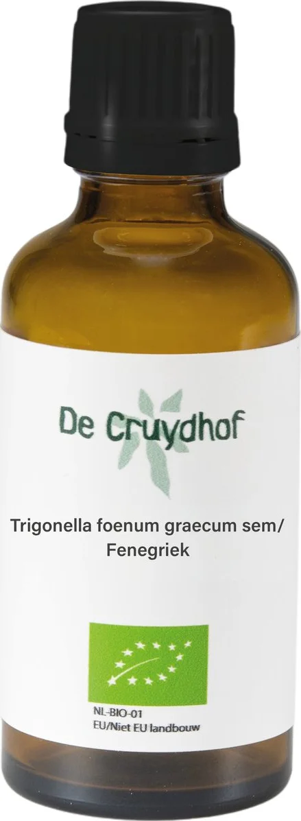 Cruydhof Trigonella Foenum Graecum Sem/Fenegriek Druppels 50ML