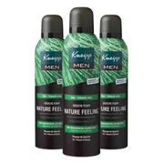 3x Kneipp Douche Foam Men Nature Feeling 200 ml