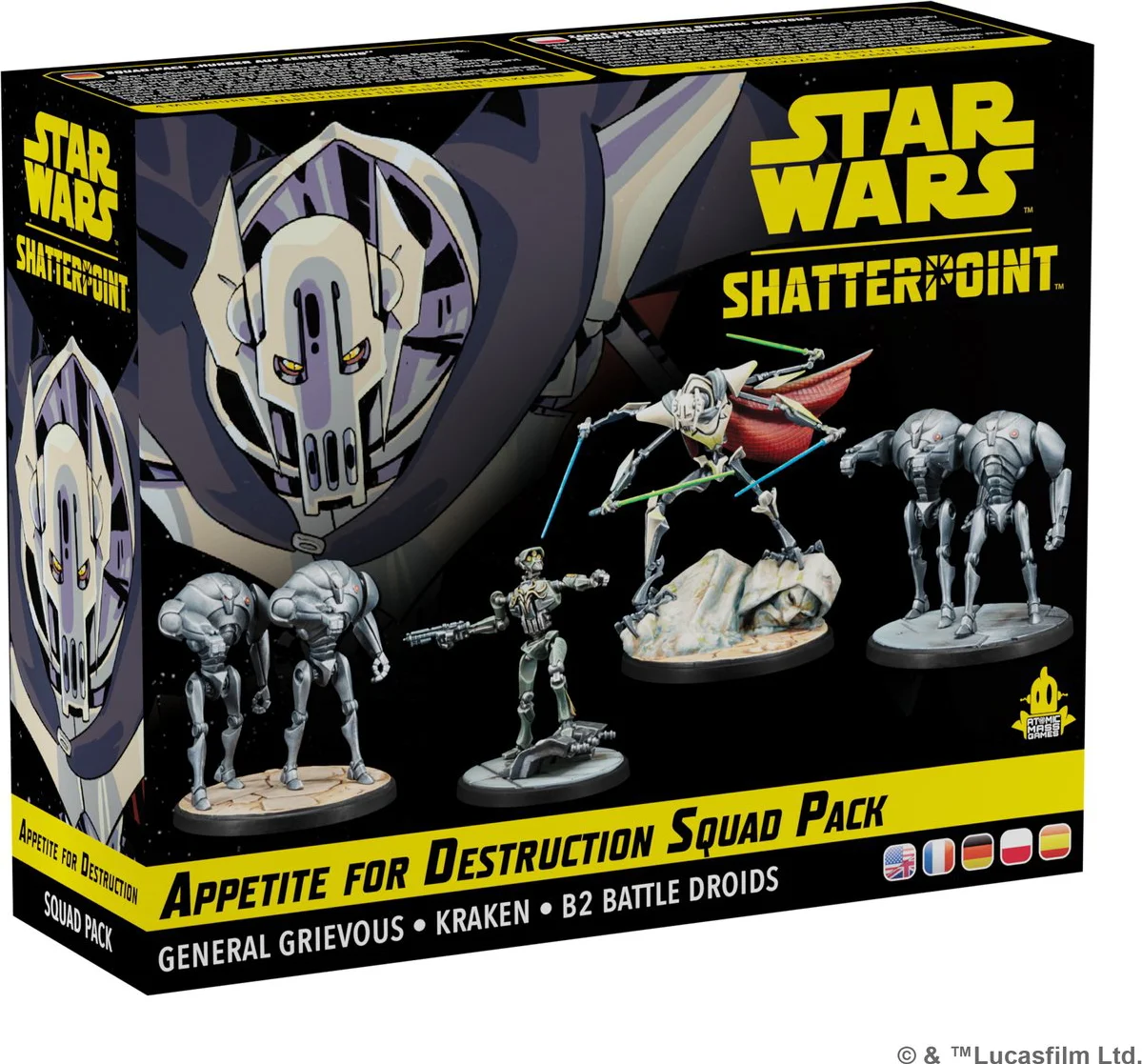 Star Wars Shatterpoint Appetite for Destruction Squad Pack