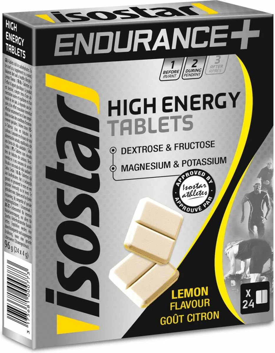 Isostar High Energy Tablets Lemon 24 stuks