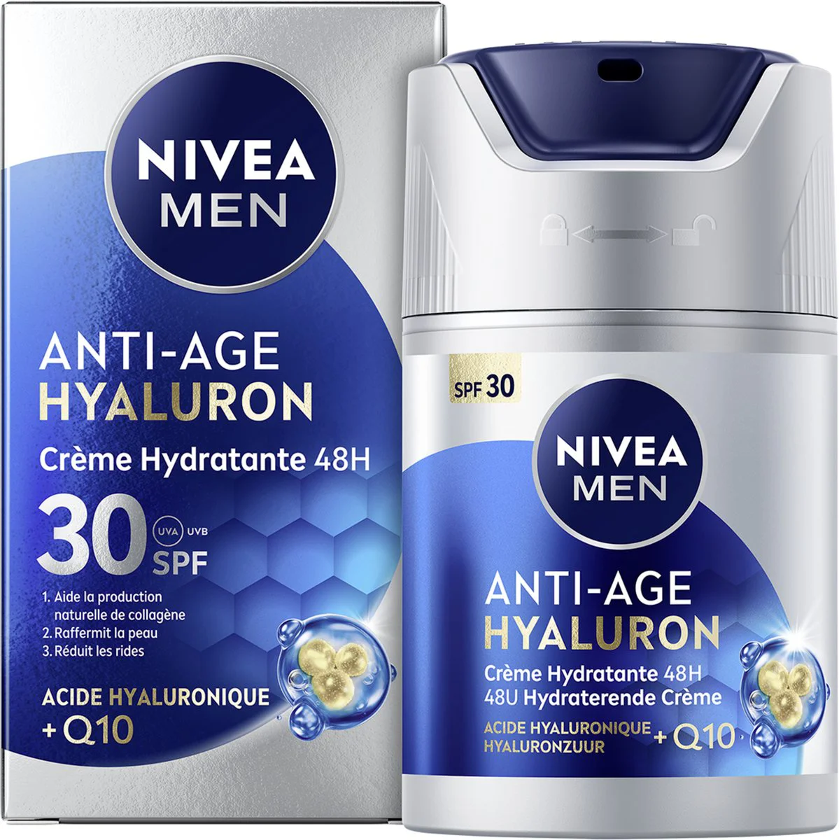Nivea Men Anti-Age Hyaluron 30SPF Crème 50ML