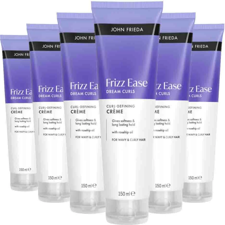 6x John Frieda Frizz Ease Dream Curls Crème 150 ml