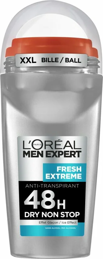 3x L'Oréal Men Expert Deodorant Roller Fresh Extreme 50 ml