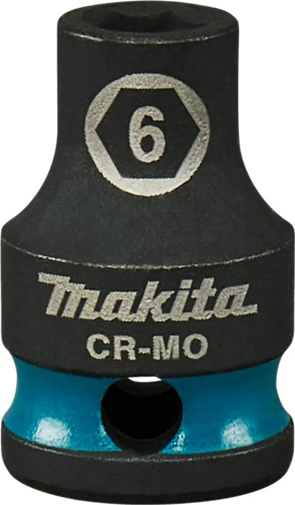 Makita E-15877 Impact Black Krachtdop 3/8" kort | 6 mm