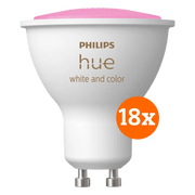 Philips Hue White and Color GU10 18-pack