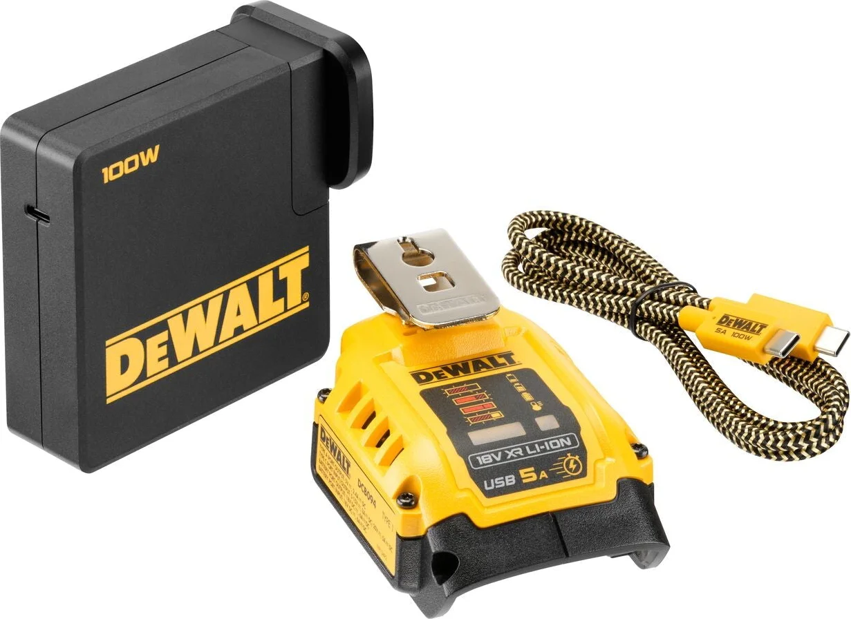 DeWALT DCB094K USB-Laadadapter 18V XR