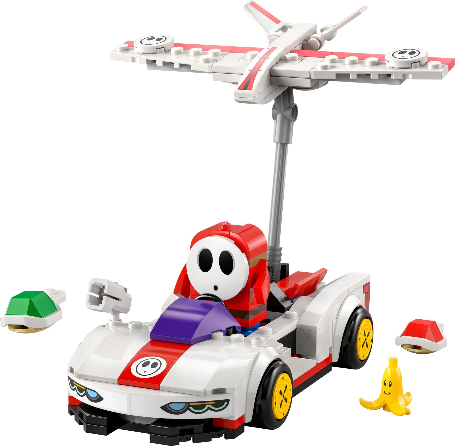 LEGO Super Mario Mario Kart - Shy Guy in de Vleugelflitser 72045