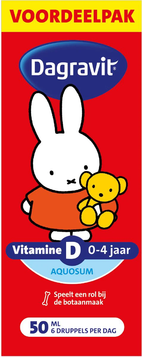 Dagravit Vitamine D Aquosum Druppels Kids 50 ml