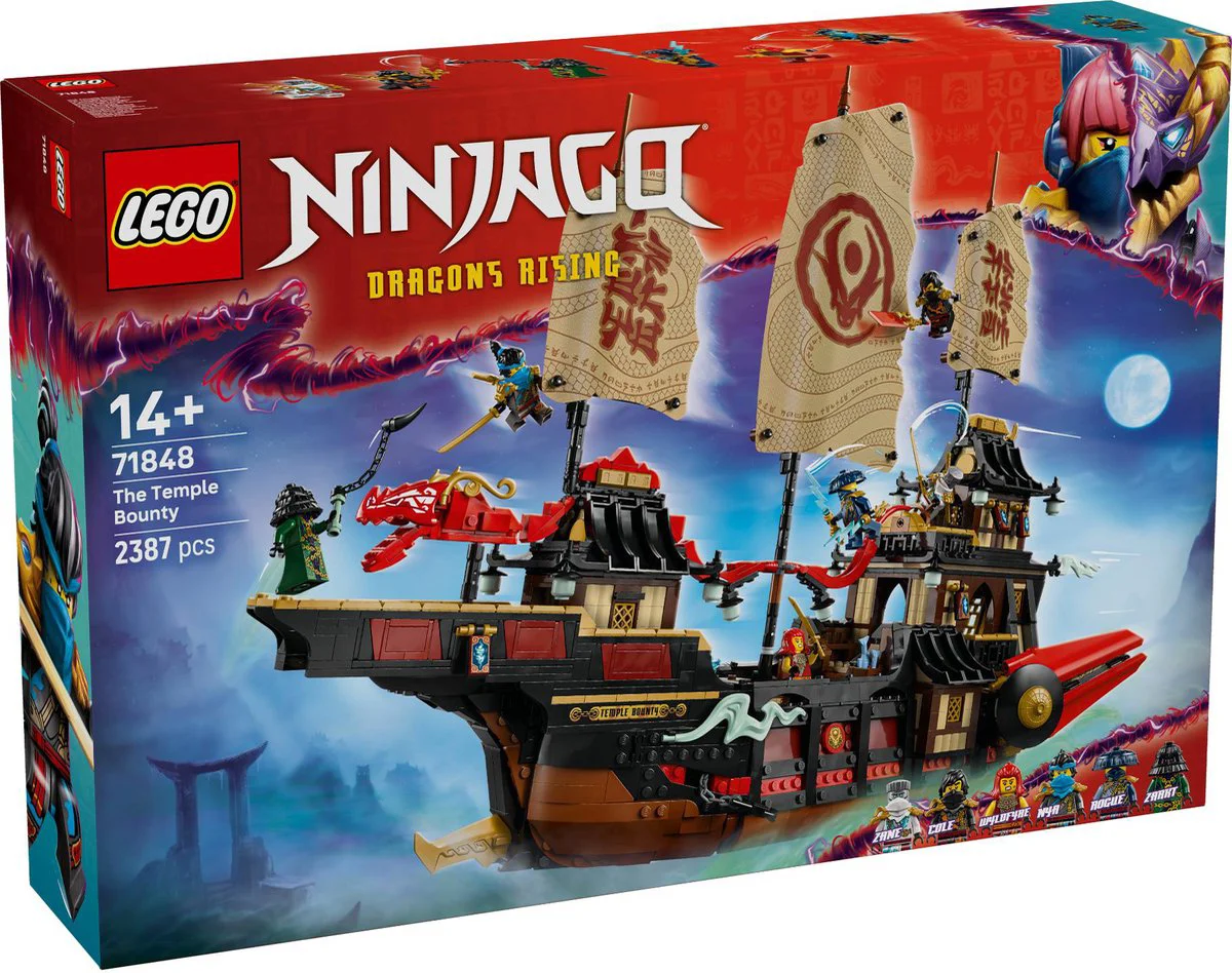 LEGO Ninjago de Tempel Bounty 71848
