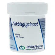 DeBa Pharma Zinkbisglycinaat Capsules 100VCP