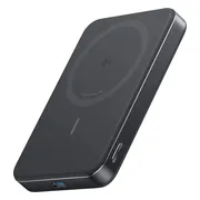Anker MagGo Slim Draadloze Powerbank met MagSafe en Qi2 10.000 mAh met Snelladen Zwart