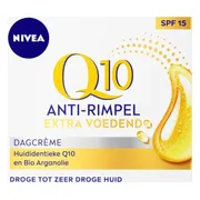 3x NIVEA Q10 Dagcrème Extra Voedend SPF 15 50 ml